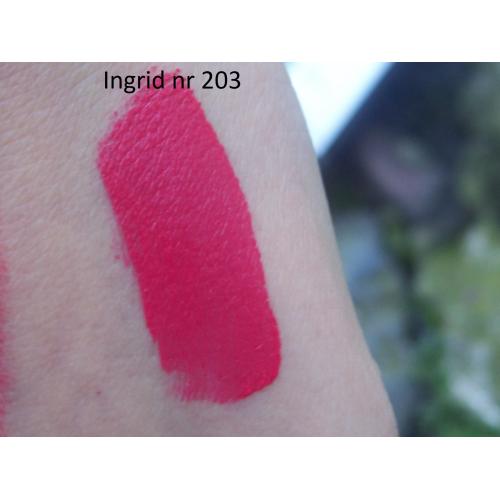 Ingrid Cosmetics Liquid Lipstick Matte (Pomadka matowa do ust w płynie) - opinie | zdjęcie do recenzji od Smerfeta83 - 2
