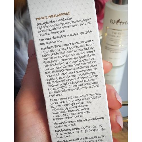 Isntree TW-REAL Bifida Ampoule (Serum do twarzy) - opinie | zdjęcie do recenzji od akira177 - 4