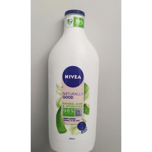 Nivea Naturally Good, Odżywczy balsam do ciała z aloesem - opinie | zdjęcie do recenzji od justi93