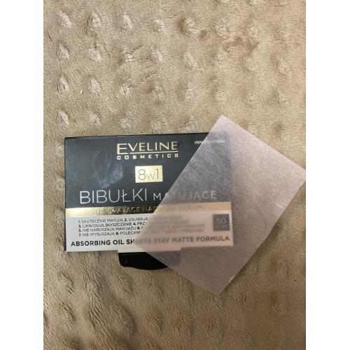 Eveline Cosmetics Bibułki matujące usuwające nadmiar sebum 8w1 - opinie | zdjęcie do recenzji od natus2202
