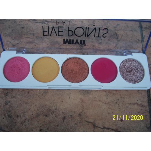 MIYO Five Points Palette Color Box Edition (Paleta cieni do powiek) - opinie | zdjęcie do recenzji od Smerfeta83 - 2