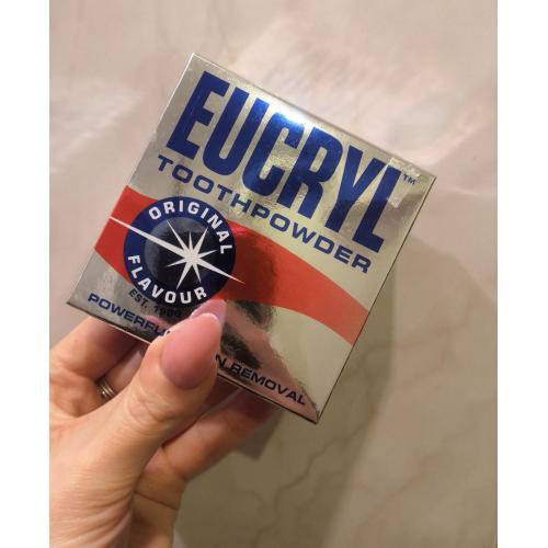 Eucryl Toothpowder Original (Proszek wybielający do zębów) - opinie | zdjęcie do recenzji od DomkaKromkaa