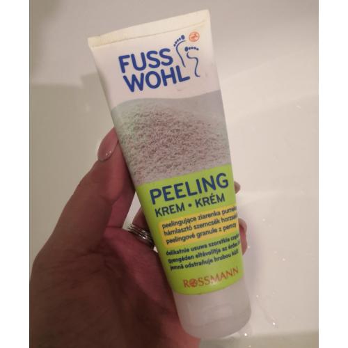 Fusswohl Peeling Creme (Krem do peelingu stóp) - opinie | zdjęcie do recenzji od DomkaKromkaa