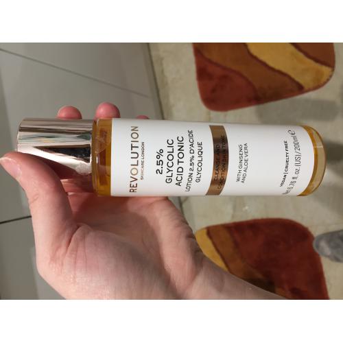 Revolution Skincare 2.5% Glycolic Acid Tonic (Tonik z kwasem glikolowym (stara wersja)) - opinie | zdjęcie do recenzji od Aolkenz