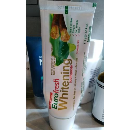 Farmasi Eurofresh Whitening Toothpaste (Pasta do zębów) - opinie | zdjęcie do recenzji od ciasteczkowapanna