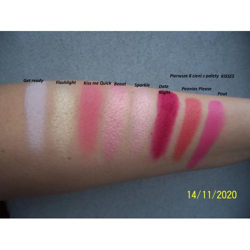 Makeup Obsession London Kisses Shadow Palette (Paleta cieni do powiek) - opinie | zdjęcie do recenzji od Smerfeta83 - 3