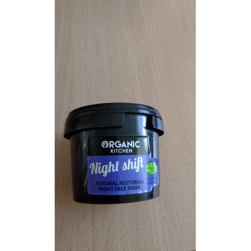 Organic Kitchen Night Shift, Natural Restoring Night Face Mask (Naturalna regeneracyjna nocna maska do twarzy `Nocna zmiana`) - opinie | zdjęcie do recenzji od Rudzik7