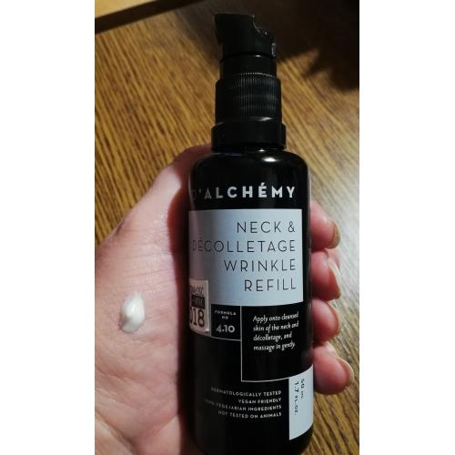 D'Alchemy Neck & Decolletage Wrinkle Refill (Wypełniacz zmarszczek do szyi i dekoltu) - opinie | zdjęcie do recenzji od Ivonek38
