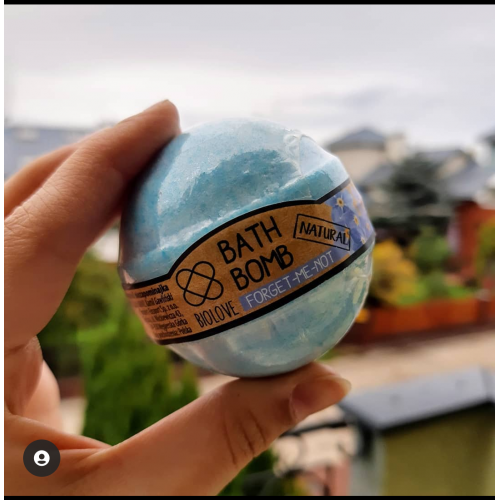 Biolove Forget Me Not, Bath Bomb (Kula do kąpieli `Niezapominajka`) - opinie | zdjęcie do recenzji od marta_flak