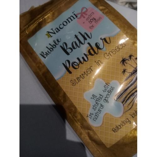 Nacomi Bubble Bath Powder (Puder do kąpieli (różne rodzaje)) - opinie | zdjęcie do recenzji od Wiola435