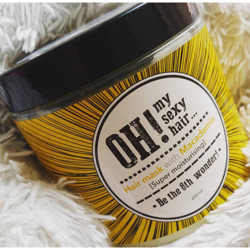 OH! my sexy hair Hair Mask with Macadamia, Extra Moisturizing (Maska do włosów z macadamią `Ekstra nawilżająca`) - opinie | zdjęcie do recenzji od marta_flak