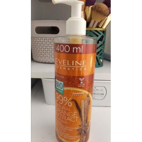 Eveline Cosmetics 99% Natural Orange Extract, Rozgrzewający odżywczo-ujędrniający krem-żel do ciała - opinie | zdjęcie do recenzji od Moniula93 - 3