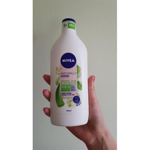 Nivea Naturally Good, Odżywczy balsam do ciała z aloesem - opinie | zdjęcie do recenzji od piccess - 1