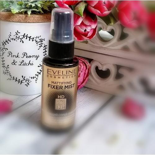 Eveline Cosmetics Fixer Mist HD Long Lasting Formula 12h (Mgiełka utrwalająca makijaż) - opinie | zdjęcie do recenzji od martus283328