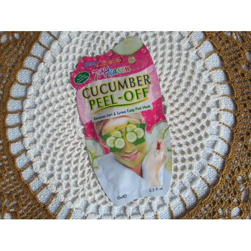 7th Heaven Cucumber, Peel Off Face Masque (Maseczka peel - off do twarzy z ogórkiem) - opinie | zdjęcie do recenzji od Moniczkasia