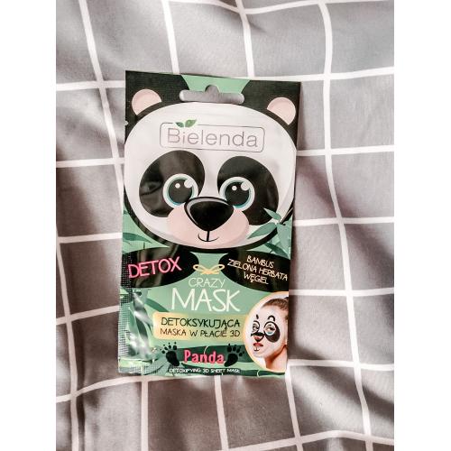 Bielenda Crazy Mask, Detoksykująca maska w płacie 3D `Panda` - opinie | zdjęcie do recenzji od 7a06ac59e4dc690f8e80c7b3076f57372d3721af_6397c093f40a5