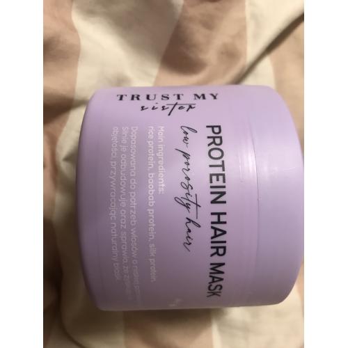 Trust My Sister Low Porosity Hair, Protein Hair Mask (Proteinowa maska do włosów niskoporowatych) - opinie | zdjęcie do recenzji od Len420 - 1