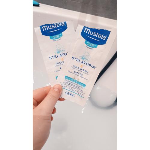 Mustela Stelatopia, Milky Bath Oil (Olejek mleczny do kąpieli) - opinie | zdjęcie do recenzji od taktojamarta - 1