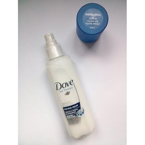 Dove Hair Therapy, Intensive Repair Leave in Conditioner Spray (Odżywka w sprayu bez spłukiwania do włosów zniszczonych) - opinie | zdjęcie do recenzji od Majka_93