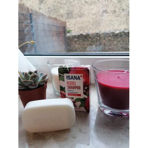 Isana Festes Shampoo Granatapfel-Duft (Szampon w kostce `Granat`) - opinie | zdjęcie do recenzji od blondeinbeauty
