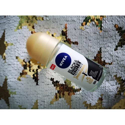 Nivea Black & White Invisible Silky Smooth, Antyperspirant  w kulce 48h - opinie | zdjęcie do recenzji od zbikowska91