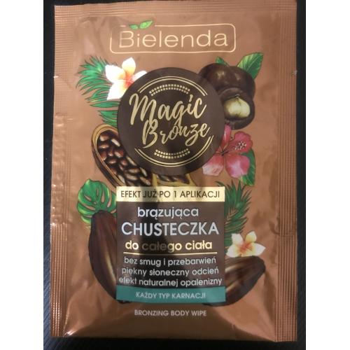 Bielenda Magic Bronze, Brązująca chusteczka do ciała - opinie | zdjęcie do recenzji od Len420