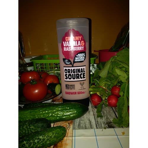 Original Source Raspberry & Vanilla Milk, Shower Gel (Żel pod prysznic z maliną i wanilią) - opinie | zdjęcie do recenzji od Gala23 - 1