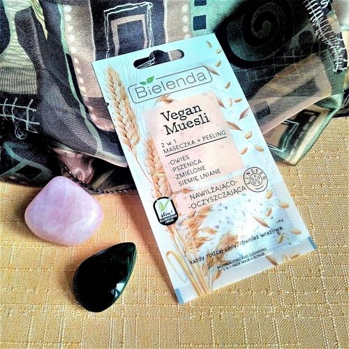 Bielenda Vegan Muesli, 2 w 1 Maseczka + peeling `Pszenica, owies, siemię lniane` - opinie | zdjęcie do recenzji od Elednor