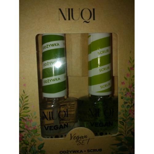 Niuqi Vegan Set, Odżywka + Scrub do paznokci - opinie | zdjęcie do recenzji od Gala23 - 1