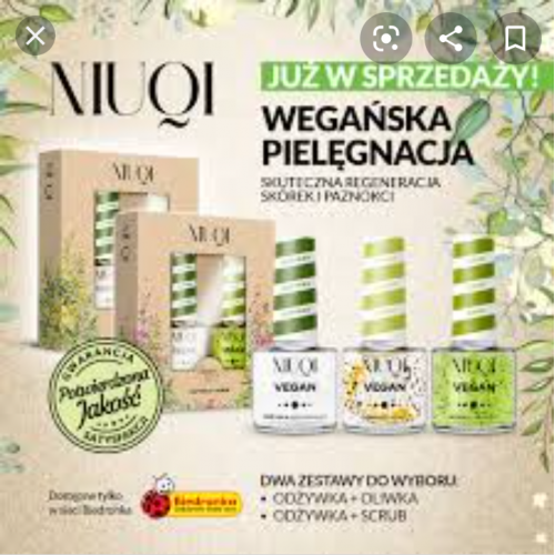 Niuqi Vegan Set, Odżywka + Scrub do paznokci - opinie | zdjęcie do recenzji od Gala23 - 4