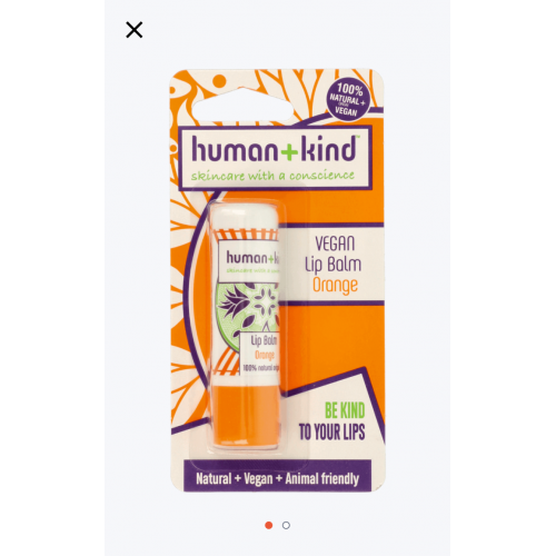 Human + kind Vegan Lip Balm Orange (Balsam do ust o zapachu pomarańczy) - opinie | zdjęcie do recenzji od Gala23 - 1
