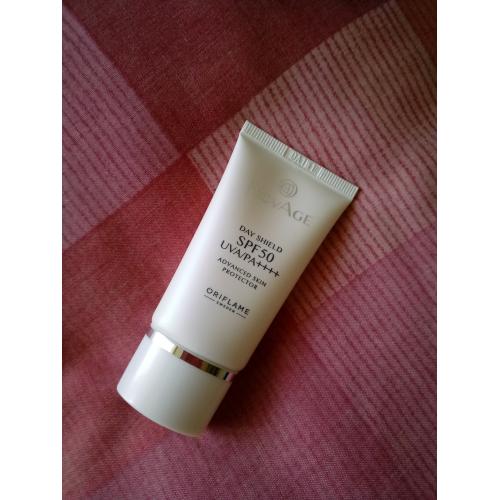 Oriflame NovAge Day Shield, Advenced Skin Protector SPF 50 (Ochronny krem na dzień) - opinie | zdjęcie do recenzji od Kat8Rina