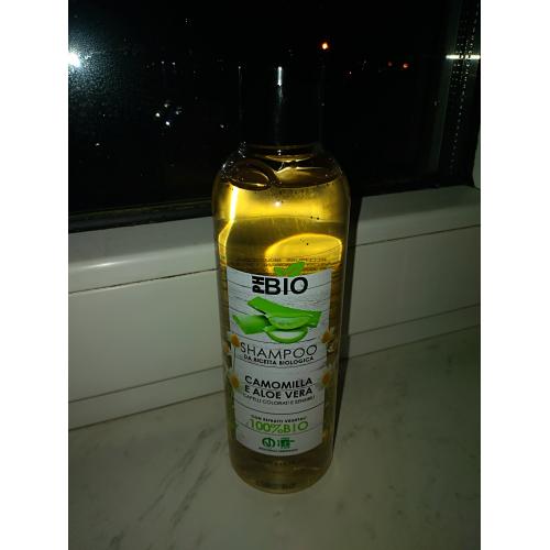 PhBio Shampoo Da Ricetta Biologica Camomilla E Aloe Vera Capelli Colorati E Sensibili Con Estratti Vegetali 100% Bio (Szampon do włosów farbowanych i wrażliwych `Rumianek i aloes `) - opinie | zdjęcie do recenzji od Gala23 - 4