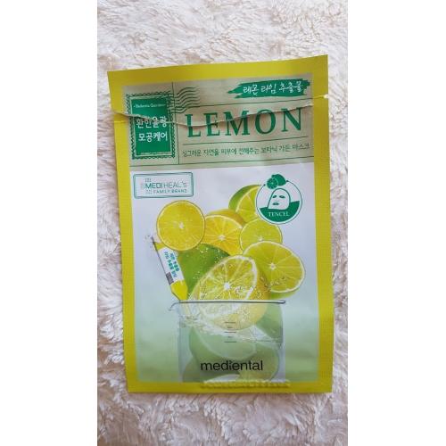 Mediheal Mediental, Botanic Garden, Lemonlime Sheet Mask (Maska w płachcie z limonką i cytrynką) - opinie | zdjęcie do recenzji od AgaB1998 - 1