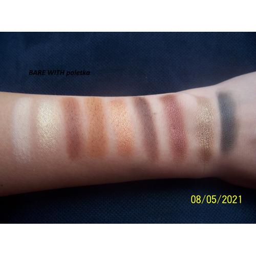 Makeup Obsession London Bare With Eyeshadow Palette (Paleta cieni do powiek) - opinie | zdjęcie do recenzji od Smerfeta83 - 4