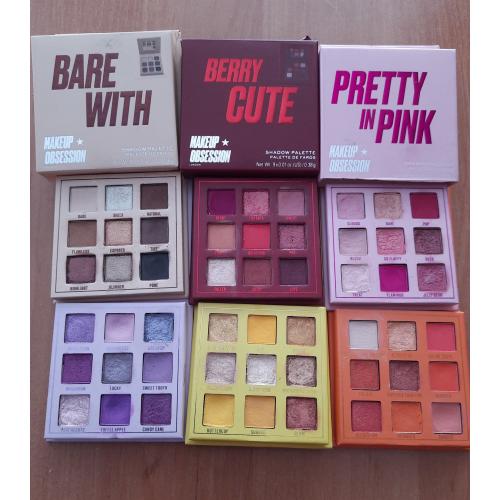 Makeup Obsession London Bare With Eyeshadow Palette (Paleta cieni do powiek) - opinie | zdjęcie do recenzji od Smerfeta83 - 5