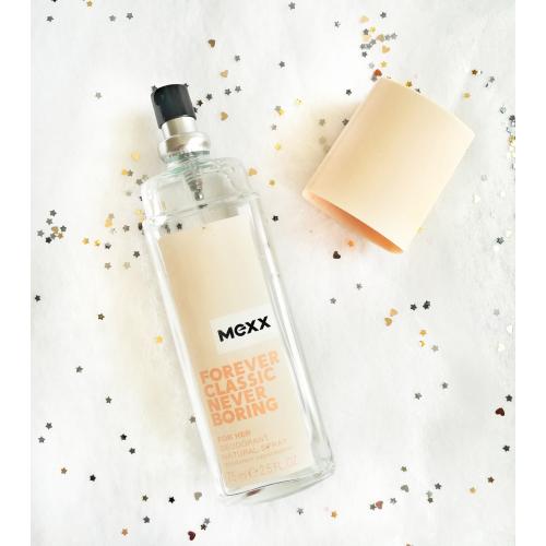 Mexx Forever Classic Never Boring For Her Deodorant Natural Spray (Perfumowany dezodorant w sprayu) - opinie | zdjęcie do recenzji od asia10933