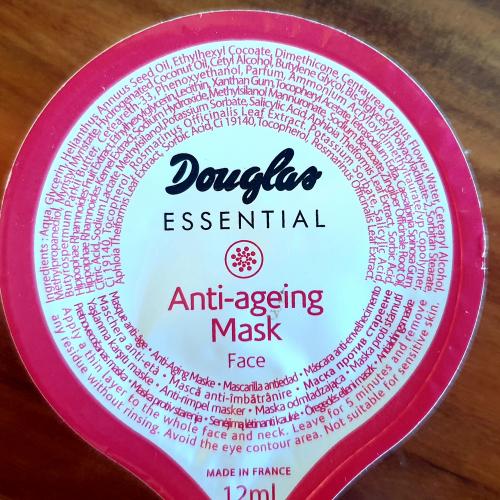Douglas Collection Beauty System, Anti-ageing Mask (Maska przeciw starzeniu się skóry (stara wersja)) - opinie | zdjęcie do recenzji od Iwona_C