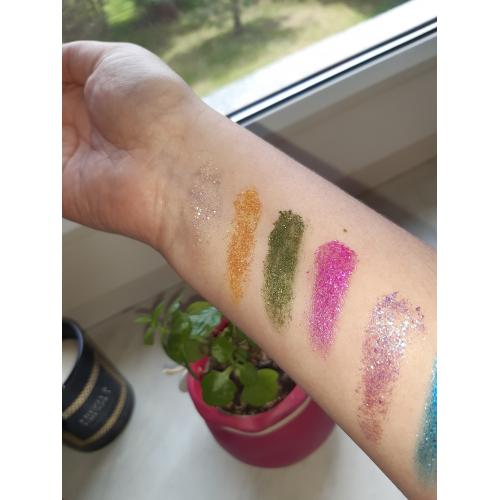 Glam Shop Zmalowana x Glamshop, Paleta błyszczących cieni do oczu `Prze-Błysk` - opinie | zdjęcie do recenzji od maladaga - 2