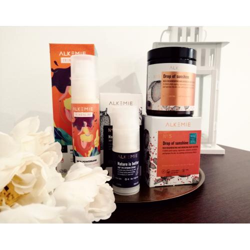 Alkmie No. 5 Sun for Everyone, Drop of Sunshine, Rich Regenerating & Bronzing Body Butter (Masło do ciała brązujące) - opinie | zdjęcie do recenzji od MissYou00