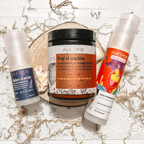 Alkmie No. 5 Sun for Everyone, Drop of Sunshine, Rich Regenerating & Bronzing Body Butter (Masło do ciała brązujące) - opinie | zdjęcie do recenzji od heartless009 - 2