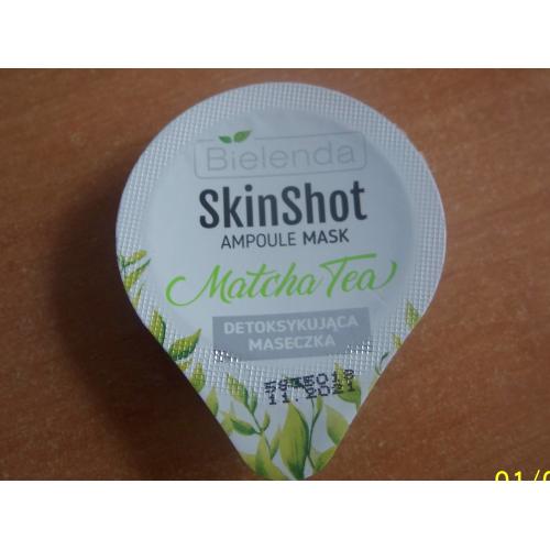 Bielenda Skin Shot Ampoule Mask Matcha Tea (Detoksykująca maseczka) - opinie | zdjęcie do recenzji od Smerfeta83 - 3