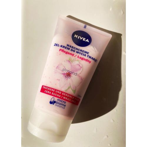 Nivea Waschcreme Almond Oil (Żel-krem do mycia twarzy) - opinie | zdjęcie do recenzji od 123eliza96