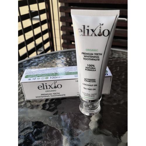 Elixio Organic Premium Teeth Whitening Toothpaste (Wybielająca pasta do zębów na bazie węgla aktywnego) - opinie | zdjęcie do recenzji od mala_222 - 1