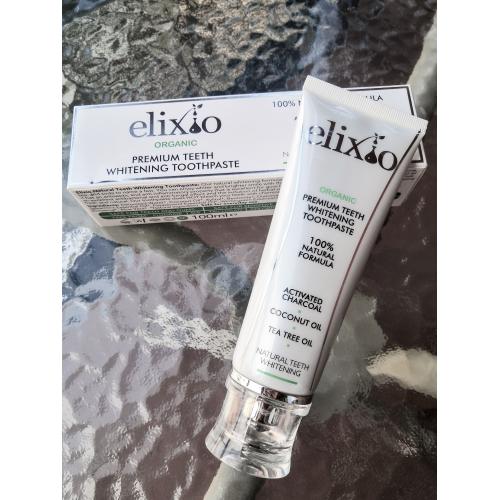 Elixio Organic Premium Teeth Whitening Toothpaste (Wybielająca pasta do zębów na bazie węgla aktywnego) - opinie | zdjęcie do recenzji od mala_222 - 2