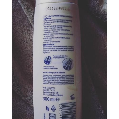 Cien Pro Vitamin, Szampon `Pielęgnacja i regeneracja` - opinie | zdjęcie do recenzji od 36ef31b46d5c60c08543c1dc91b29f85c2bc3e98_668486cf2a0bd - 3