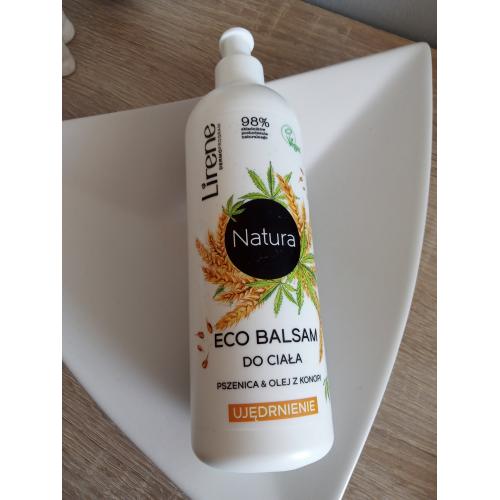 Lirene Dermoprogram Natura, Eco balsam do ciała `Pszenica i olej z konopii` - opinie | zdjęcie do recenzji od Marti_13