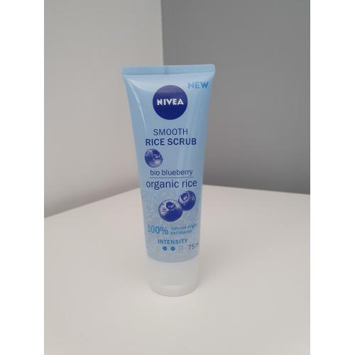 Nivea Smooth Rice Scrub (Peeling ryżowy do twarzy z BIOborówkami) - opinie | zdjęcie do recenzji od wonder_joker97