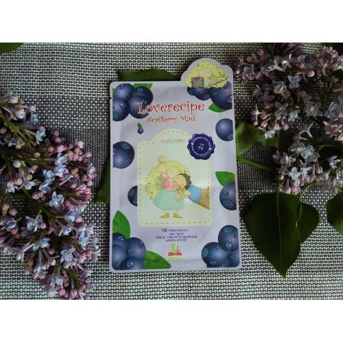 Love Recipe Sally's Box, Acai Berry Mask (Maska w płachcie `Jagoda Acai`) - opinie | zdjęcie do recenzji od Moniczkasia