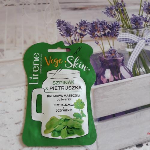 Lirene Dermoprogram Vege Skin, Kremowa maseczka do twarzy `Szpinak & pietruszka` - opinie | zdjęcie do recenzji od Andromeda1966